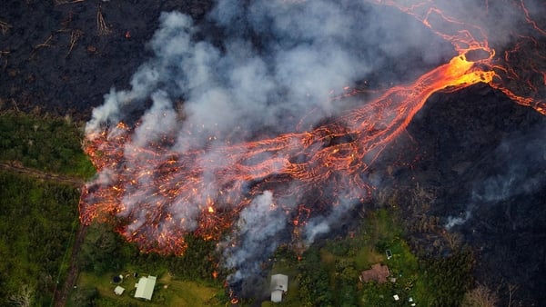 The heightened volcanic activity has been accompanied by frequent earthquakes