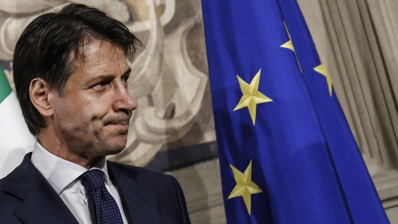 Italy's prime minister-designate Giuseppe Conte last night announced his ministerial line-up