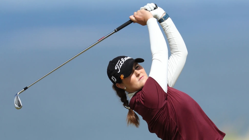 Olivia Mehaffey played in the 2016 and 2017 British Opens as an amateur