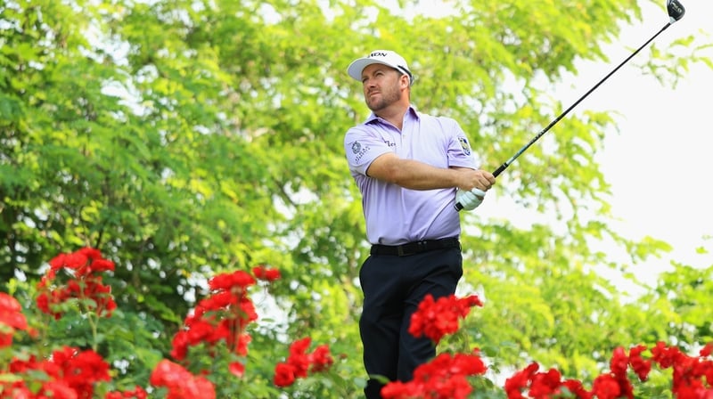 Graeme McDowell carded another round of five under par