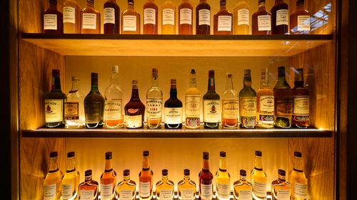 Irish whiskey made in Northern Ireland was on the earlier list, but whiskey made in the Republic of Ireland was spared