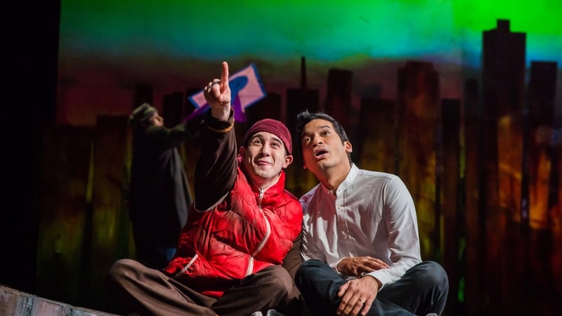 Ben Ayed and Raj Ghatak in The Kite Runner.