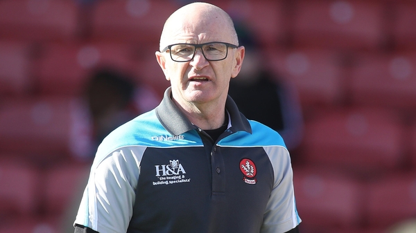 Derry manager Colm McGurk