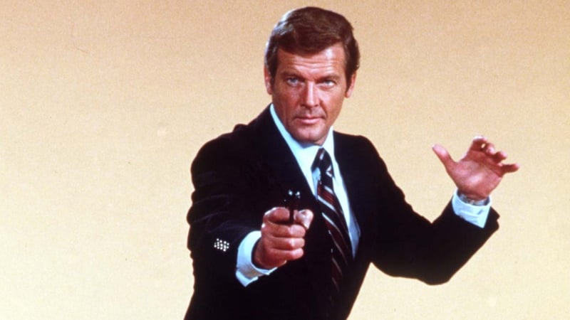 Roger Moore played The Saint in the original TV series