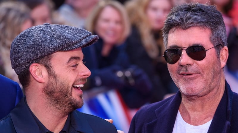 Simon Cowell with Ant McPartlin at Britain's Got Talent at the London Palladium in January - "I'm almost certain he'll be back next year"