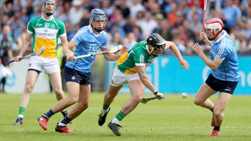 Offaly were relegated from the Leinster championship after a 17-point loss to Dublin in Parnell Park