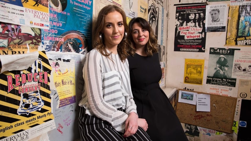 Writer Louise O'Neill and Everyman Artistic Director Julie Kelleher