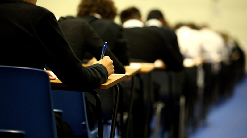 The Department of Education said the exams will run in schools between 9 and 14 April inclusive (File pic)