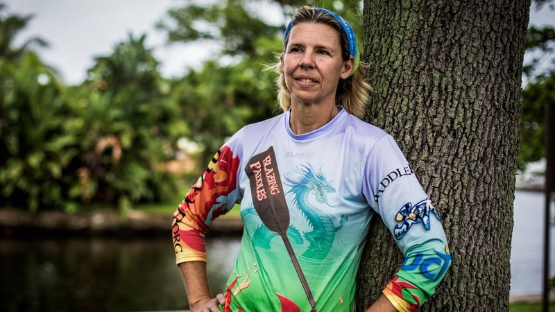 Judy Perkins has been disease-free for almost two years