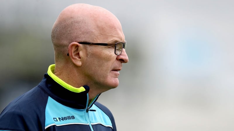 McGurk watches on as his Derry hurlers play