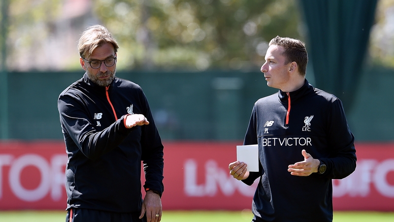 Pepijn Lijnders initially ended a three-and-a-half year spell as a coach at Anfield in January.