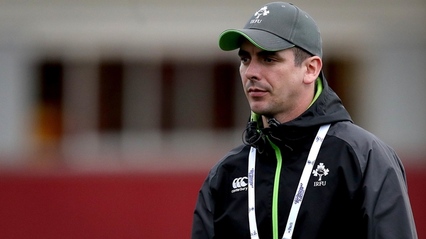 Noel McNamara, Ireland U20 head coach.