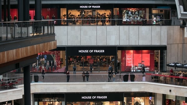House of Fraser has 6,000 employees and 11,500 concession staff