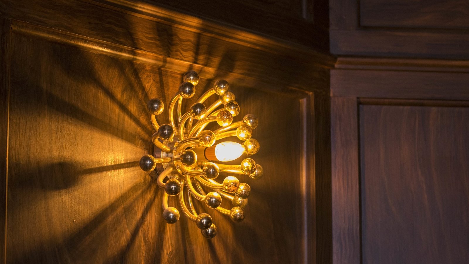 Mid-century style wall lights