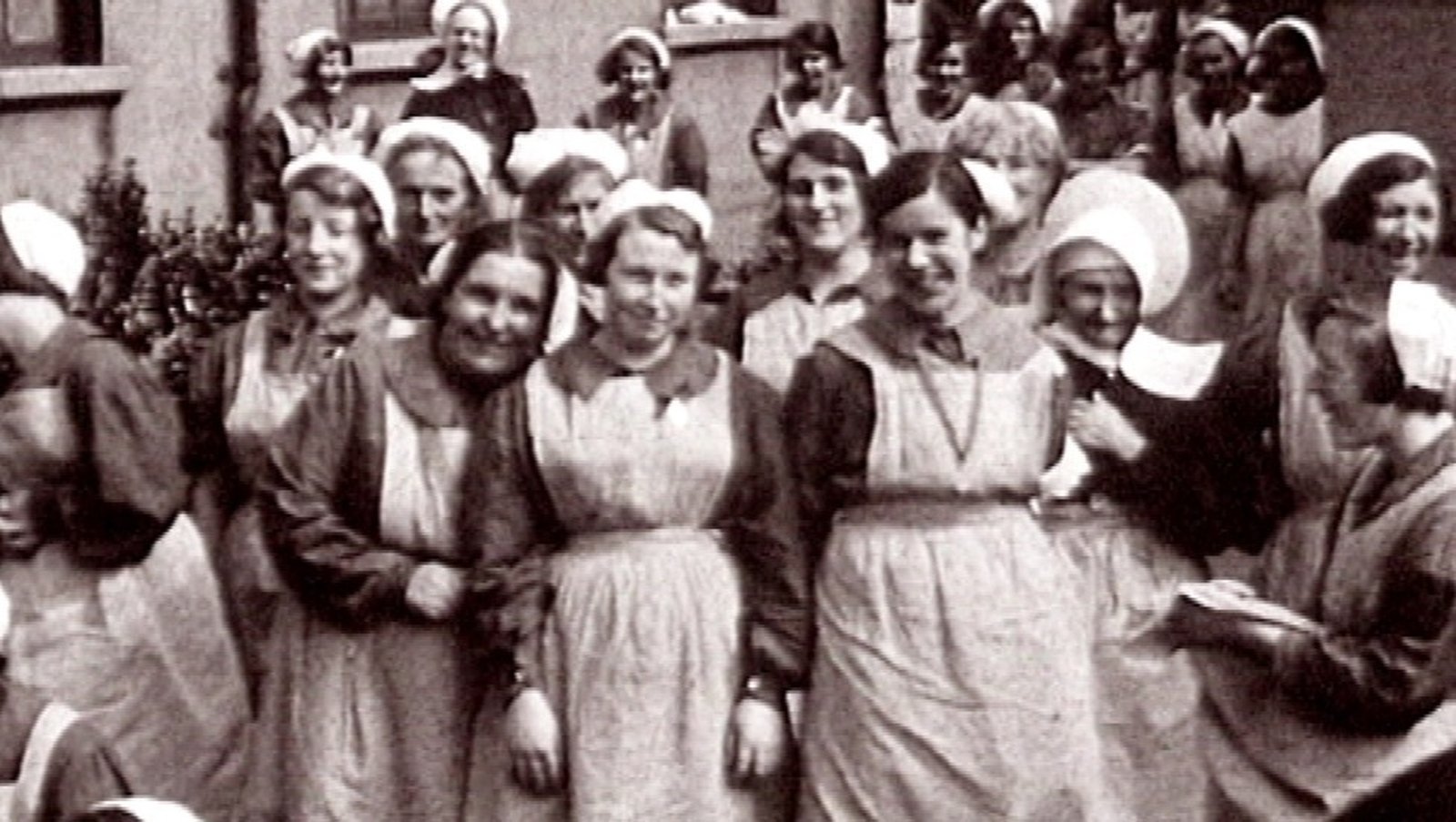 A photo from a Magdalene Laundry (Credit IFI)