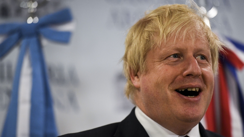 Boris Johnson said fears about the border were out of proportion