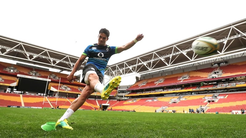 Joey Carbery starts at out-half in Ireland's opening test against Australia in Brisbane