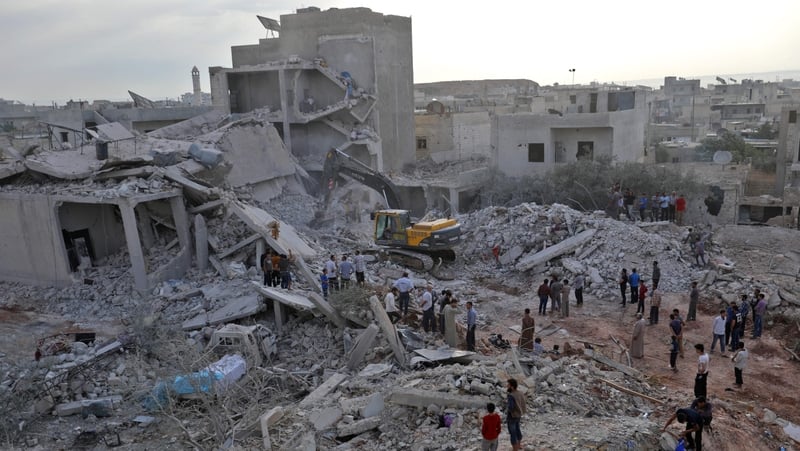 Idlib is the last major opposition stronghold in north-west Syria (File pic)