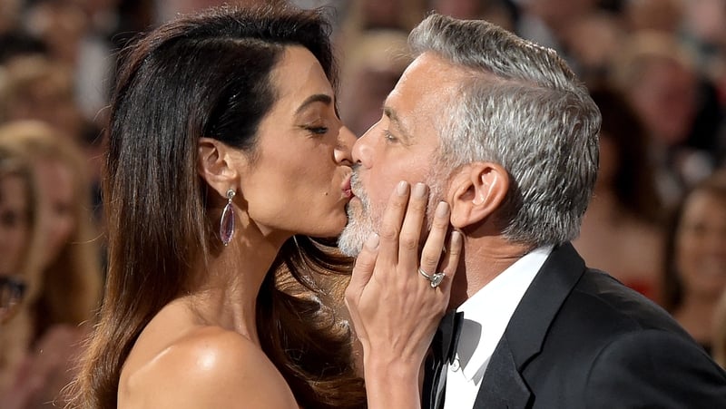 George Clooney moved to tears by Amal's emotional speech as he collected lifetime achievement award
