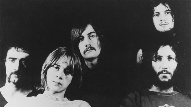 An early line-up of Fleetwood Mac with Dany Kirwan and Peter Green