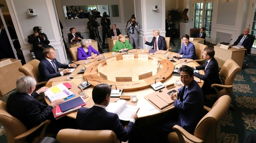 G7 leaders at a summit last year