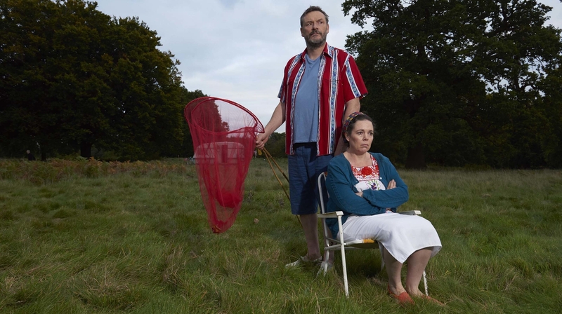 Julian Barratt and Olivia Colman in Flowers