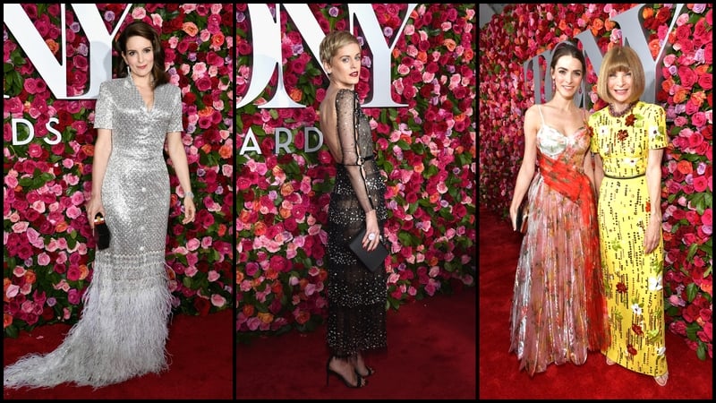 Irish actress Denise Gough joins stars on the Tony Awards red carpet