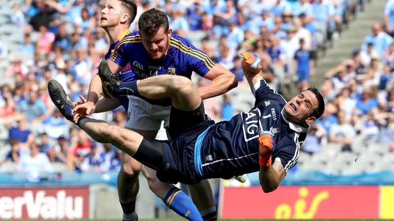 Cluxton was injured following the clash with Longford's James McGivney in the Leinster SFC semi-final