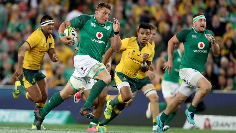 CJ Stander in action against Australia