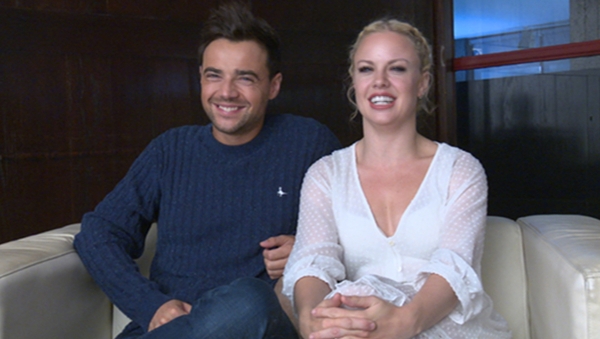 Ben Adams and Joanne Clifton