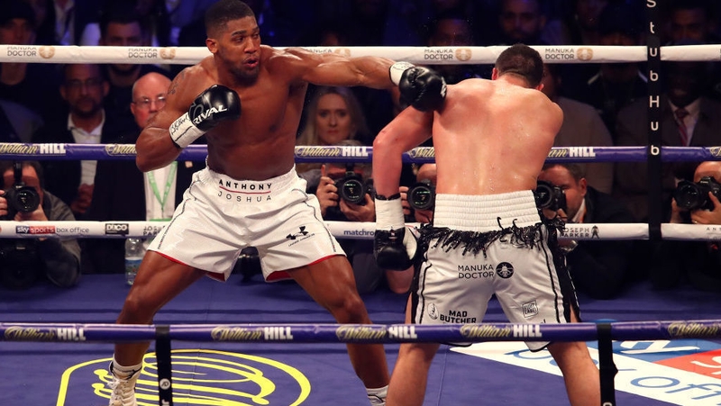 Anthony Joshua beat Joseph Parker to unify the WBA, IBF, WBO & IBO heavyweight titles in March
