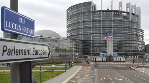 The parliament has its headquarters in Strasbourg in eastern France, where MEPs usually based in Brussels travel every month for 12 plenary sessions a year