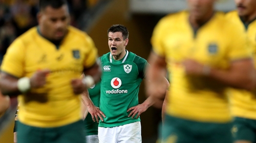 Johnny Sexton will win his 75th international cap against Australia this weekend