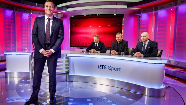 Darragh Maloney and the World Cup crew