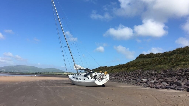 Seabiscuit is currently lying below Waterville Golf Course (Pic: Éanna Bushe)