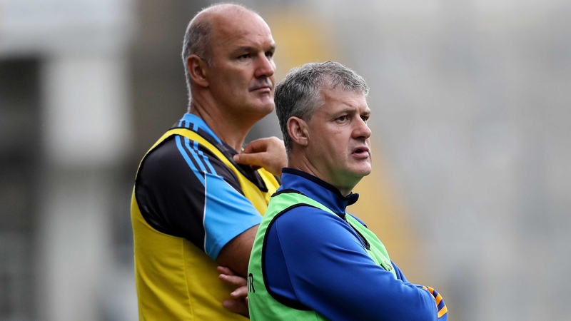 Liam McHale pictured with manager Kevin McStay