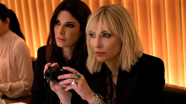Sandra Bullock and Cate Blanchett in Ocean's 8