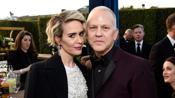 Sarah Paulson and Ryan Murphy