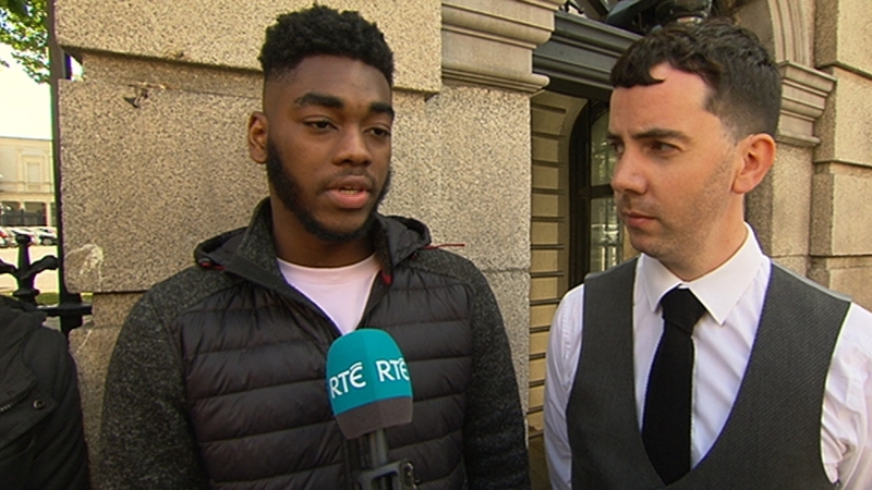 19-year-old Victor Muojeke arrived in Ireland with his family 11 years ago