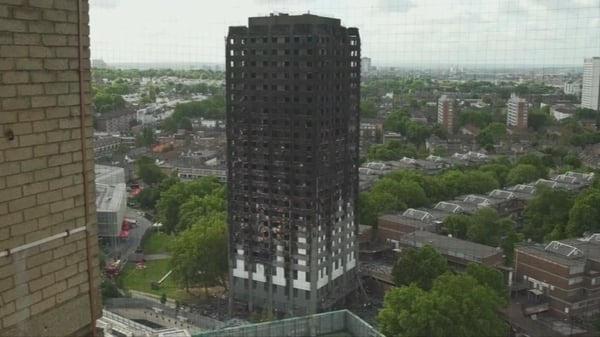 The fire occurred in June last year, and left 72 people dead