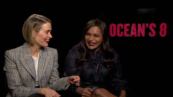 Sarah Paulson & Mindy Kaling talk Ocean's 8