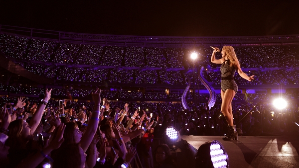 Taylor Swift plays Croke Park this weekend