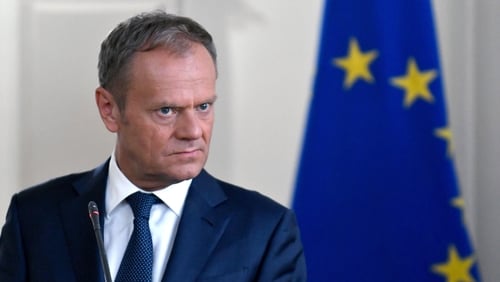 Donald Tusk said a 'solid backstop' plan was needed soon