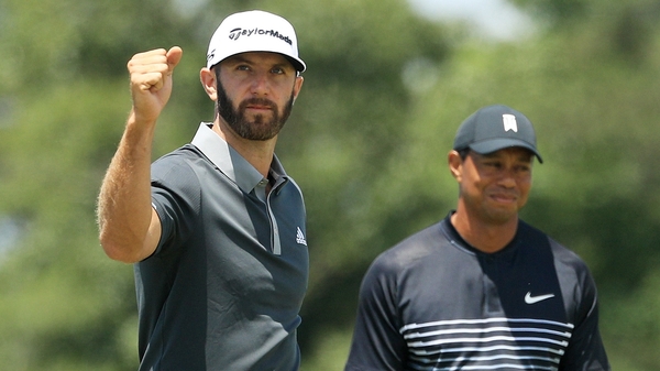 Dustin Johnson hits the front in the US Open after a superb round of 67 at Shinnecock Hills