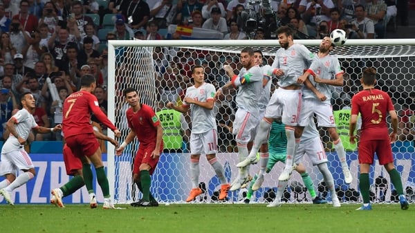Cristiano Ronaldo has scored four goals so far