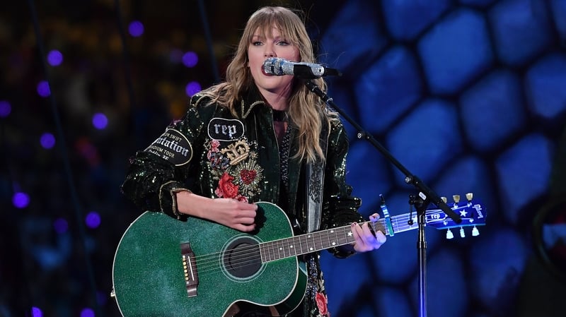 Taylor Swift told the crowd that she had "heard that Croke Park is legendary"