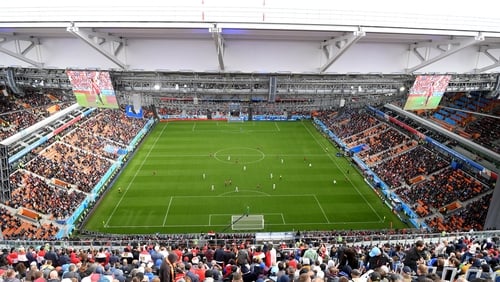 More than 5.000 ticket holders didn't show up for the Egypt-Uruguay first round game on Friday afternoon