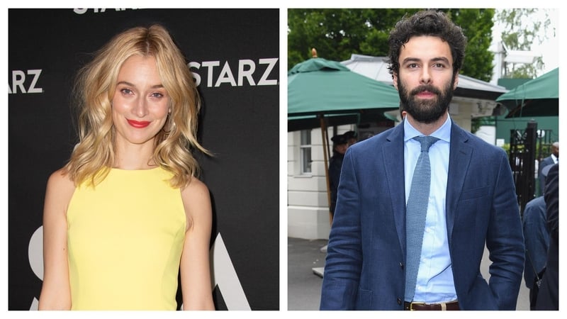 Aidan Turner is reportedly dating US actress Caitlin Fitzgerald