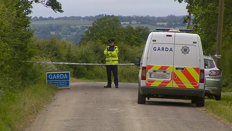 The scene has been preserved and diversions are in place