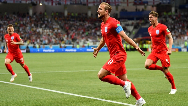 Harry Kane opened the scoring for England before grabbing a late winner